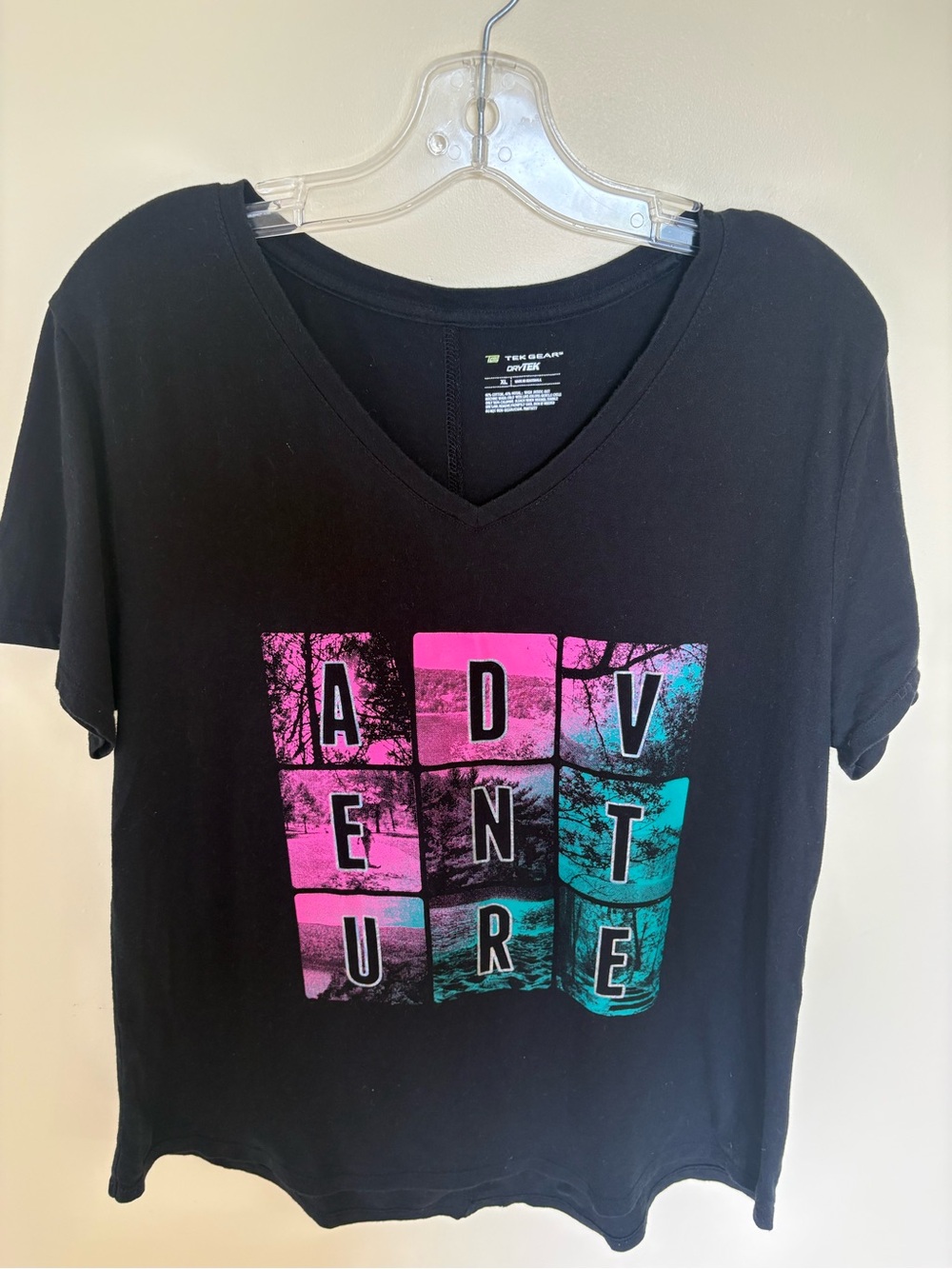 tek gear Black DryTek Performance Tee
